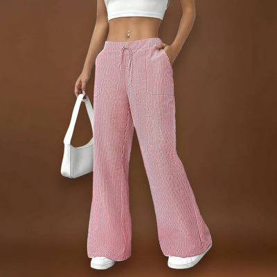 Emina - Elegáns részletekkel rendelkező kényelmes, bő nadrág