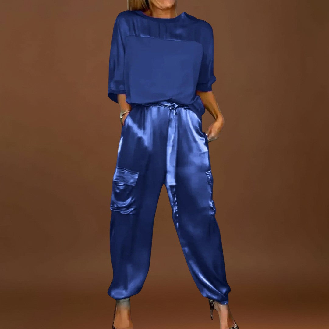 Dalida - 2 Részes Selyem Szett