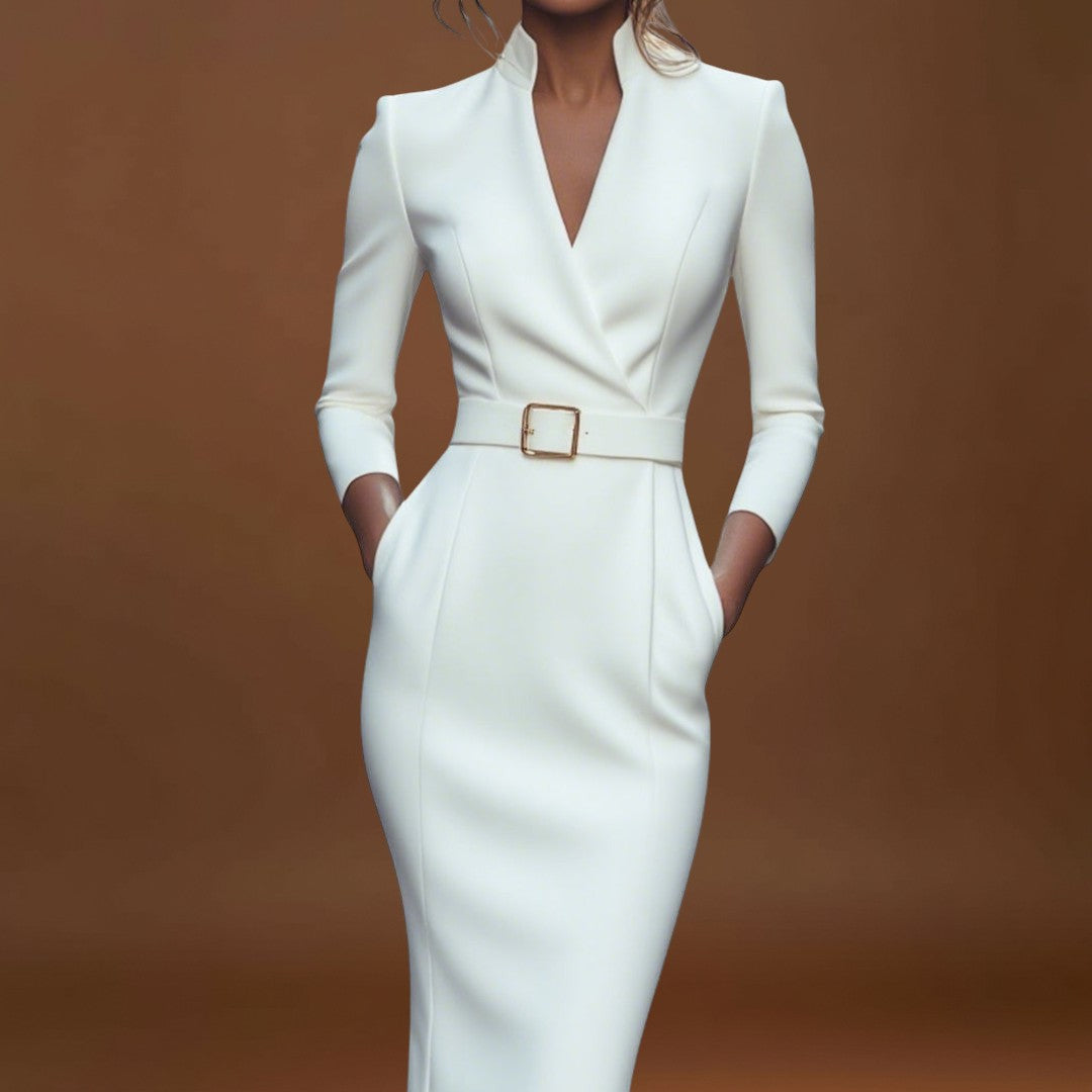 Frida - Elegáns Ruha Övvel