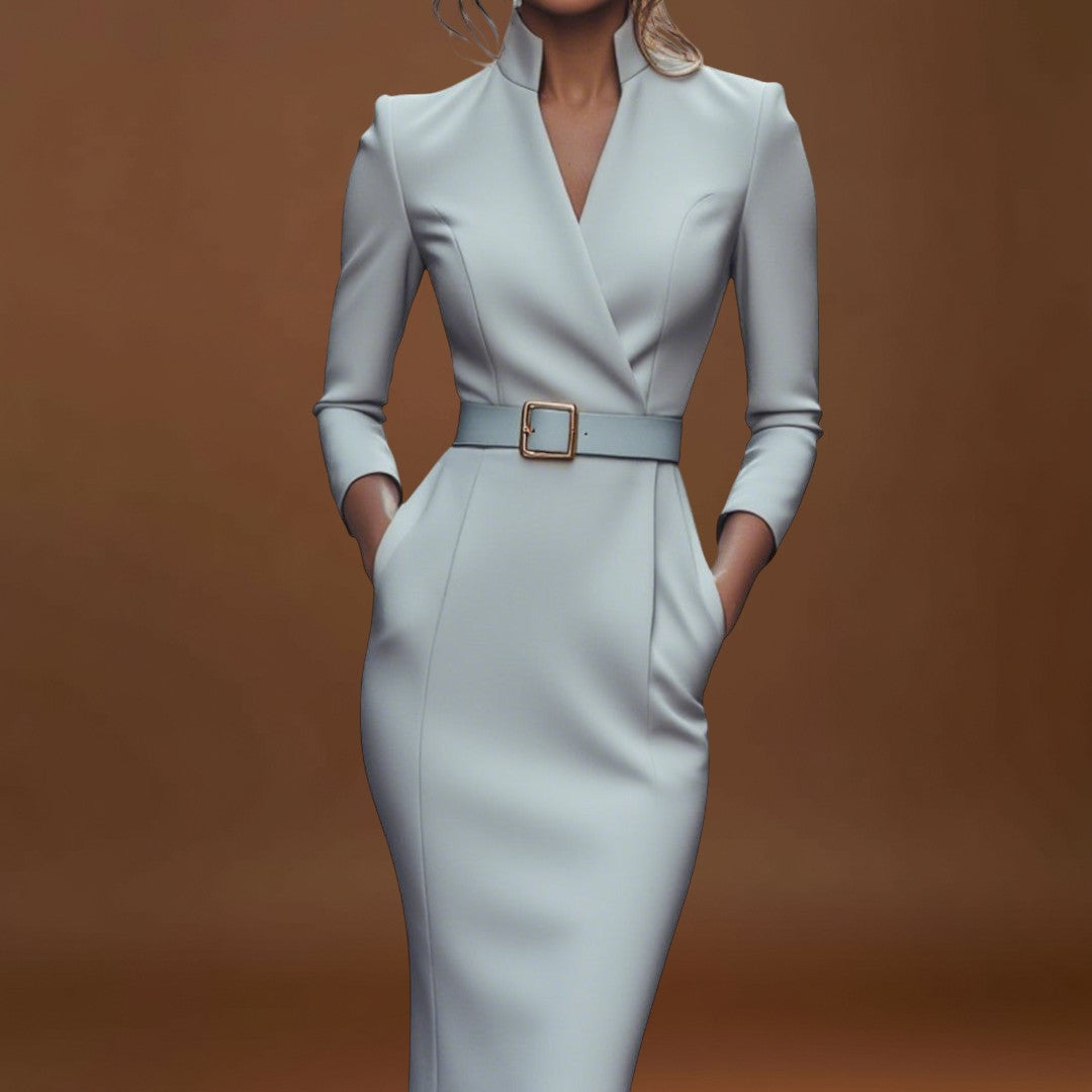 Frida - Elegáns Ruha Övvel