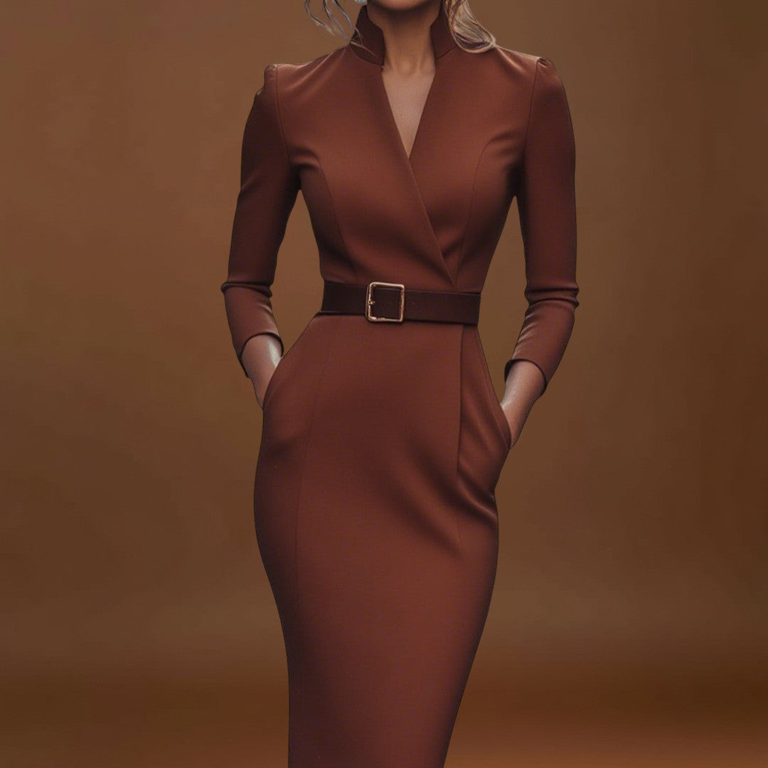 Frida - Elegáns Ruha Övvel