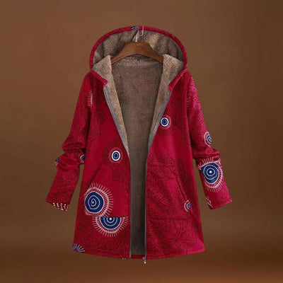 Loretta - Meleg és puha kapucnis kabát