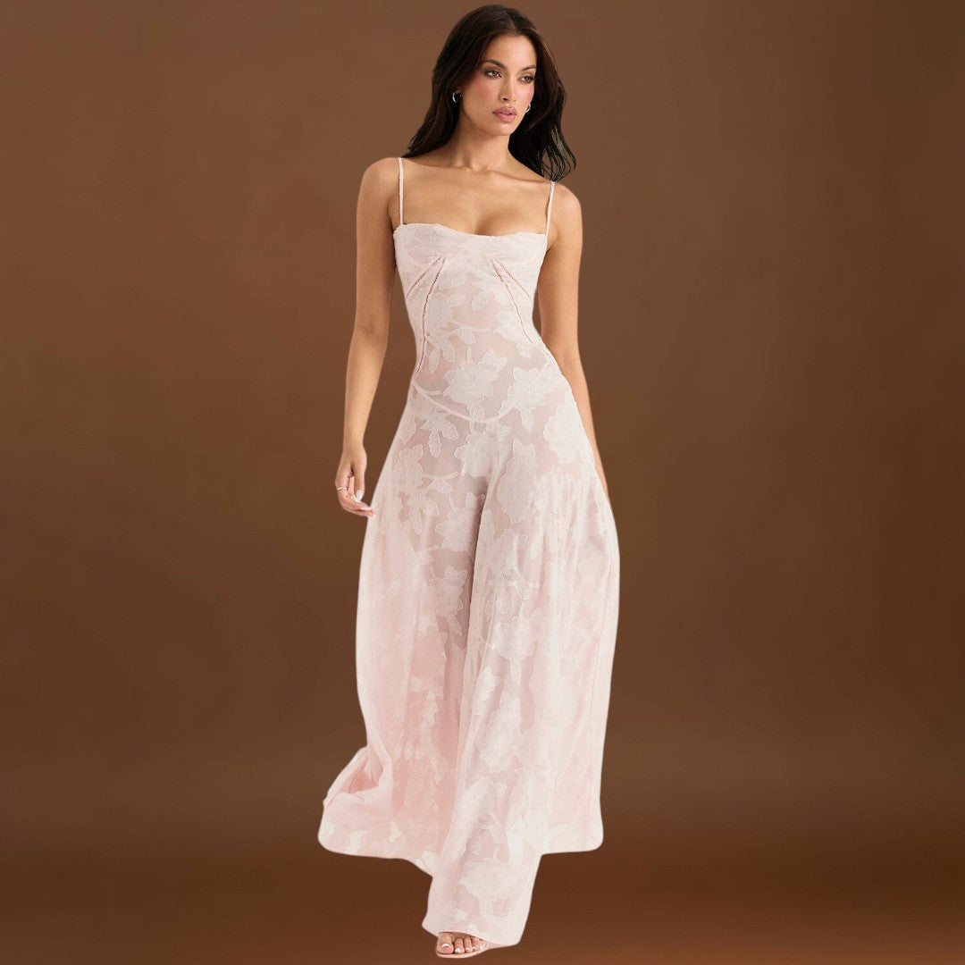 Karolina - Elegáns hosszú ruha esküvőkre és rendezvényekre