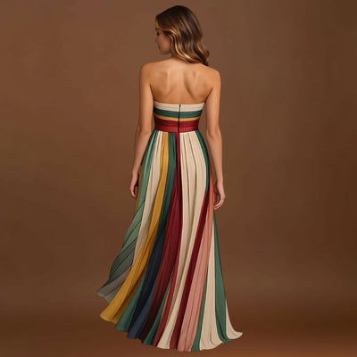 Edit - Ujjatlan színes ruha