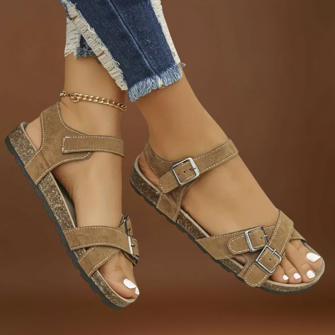 Hessa – Bőr Szandálok