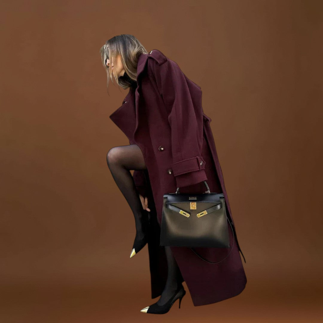 Júlia - Bordó Kabát