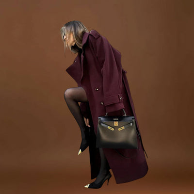 Júlia - Bordó Kabát