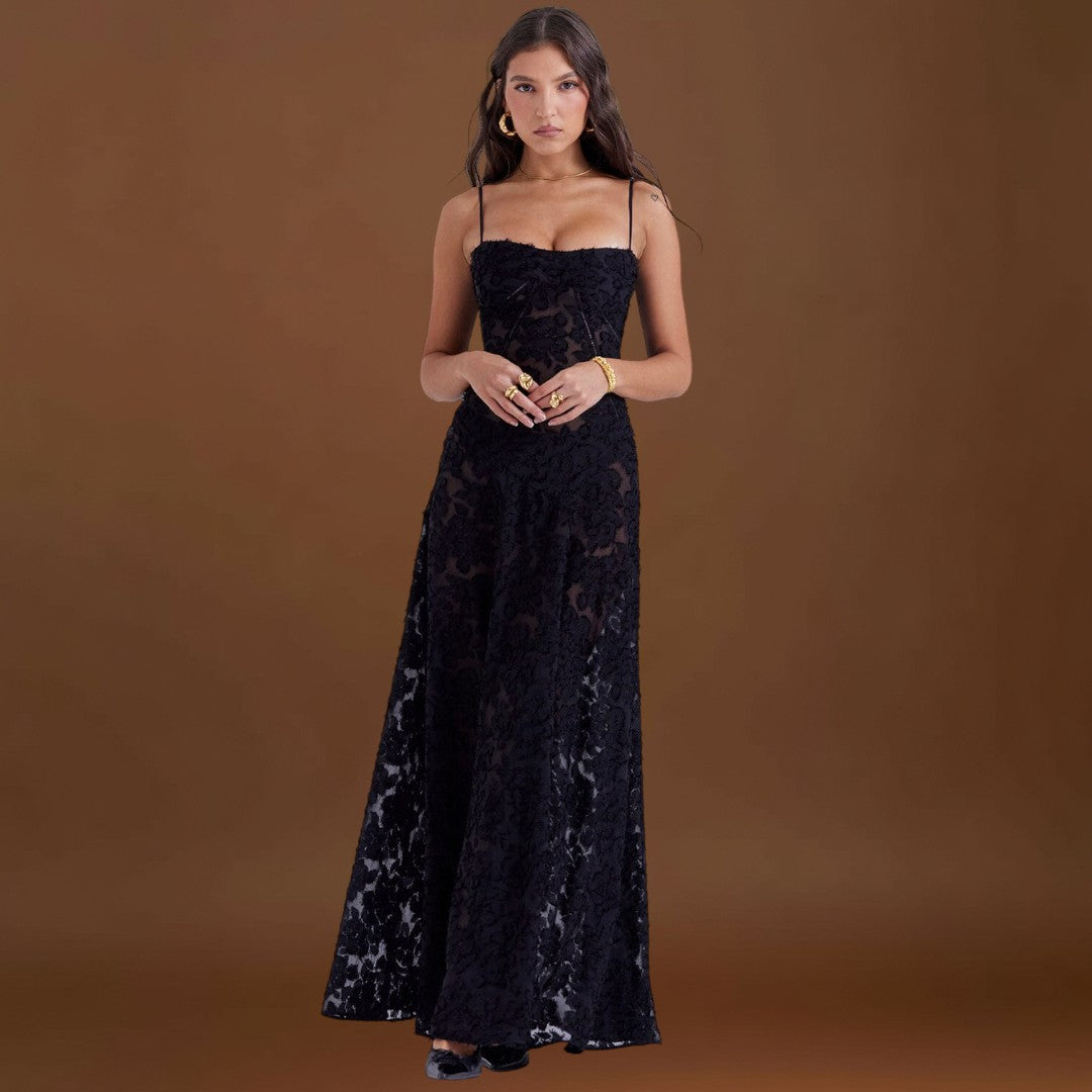 Bernadett - Elegáns hosszú ruha esküvők és események számára