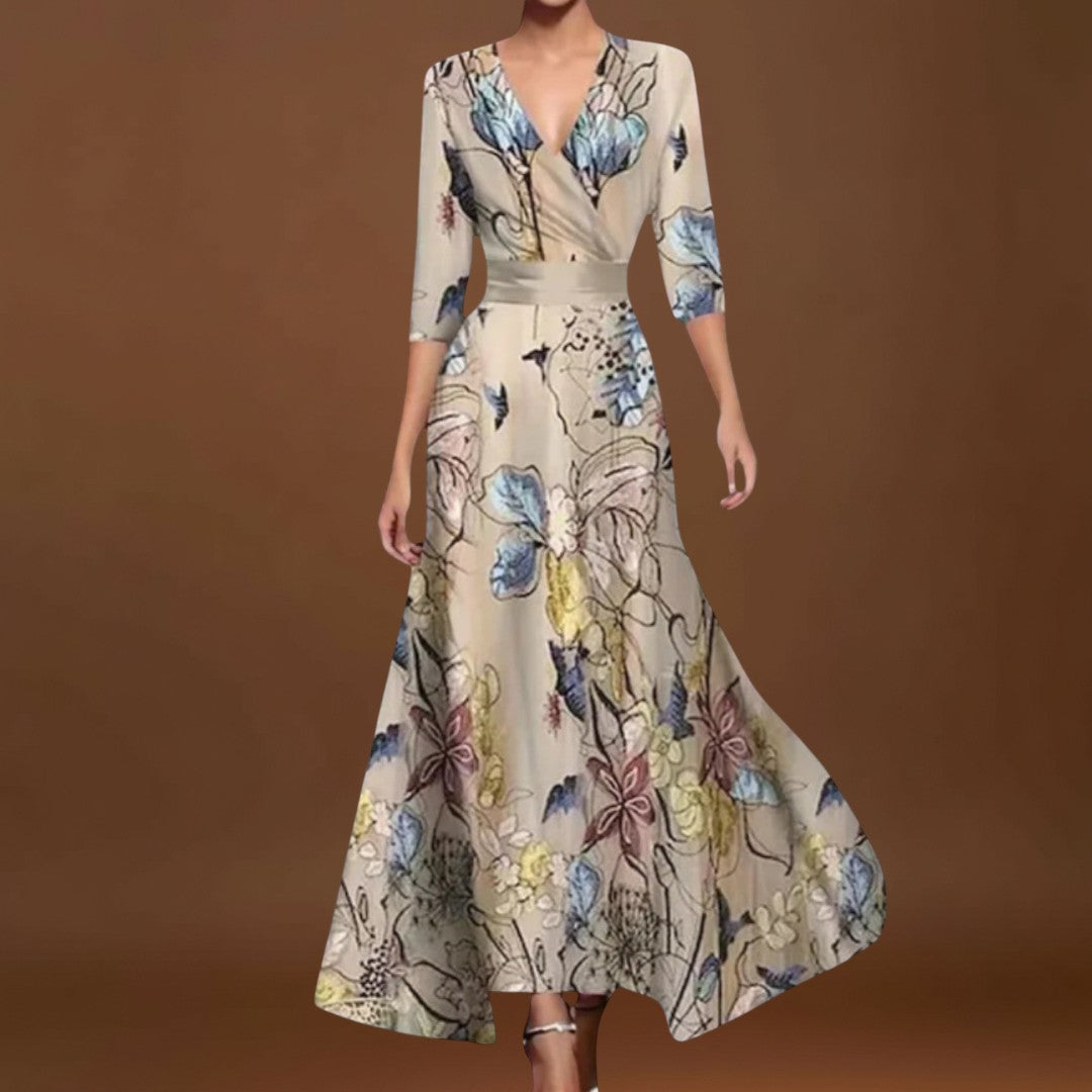 Aliz - Kézzel készült prémium maxi ruha