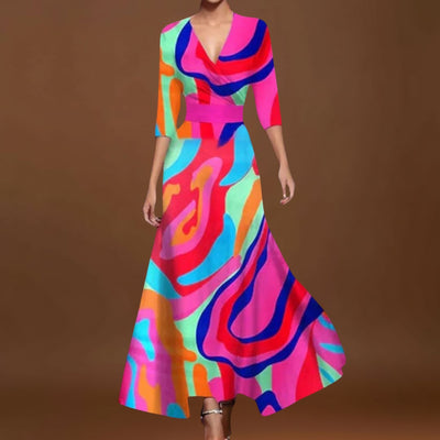 Aliz - Kézzel készült prémium maxi ruha