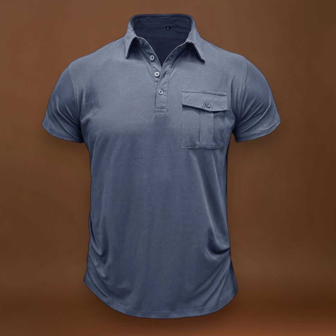 Lázár -Zsebes pamut póló