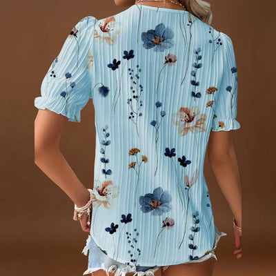 Letti - Elegáns blúz hegyes dekoltázzsal