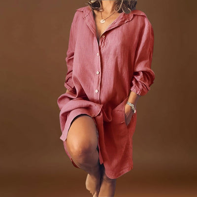 Ina-Mária - Kényelmes vászon blúz