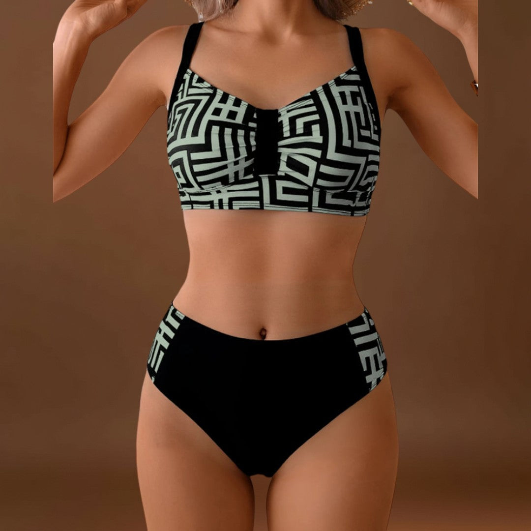 Helena - Elegáns, két részes bikini mintával