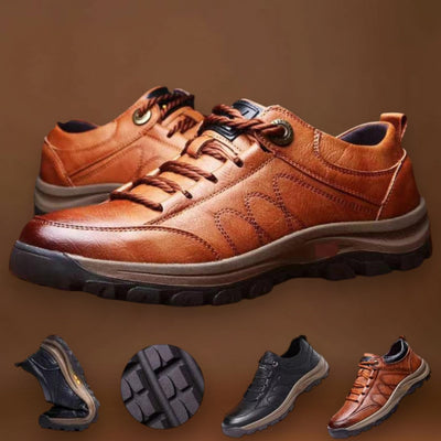 Elvir - Kézzel varrott bőr férfi lezser cipők