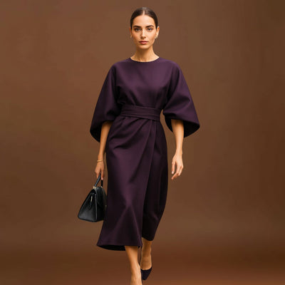 Izabella - Elegáns ruha hosszú ujjakkal