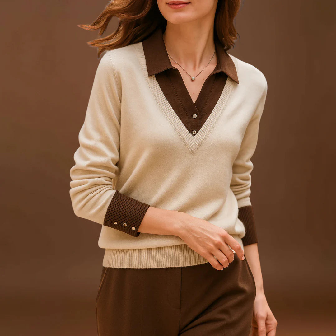 Gréti - Elegáns Pulóver