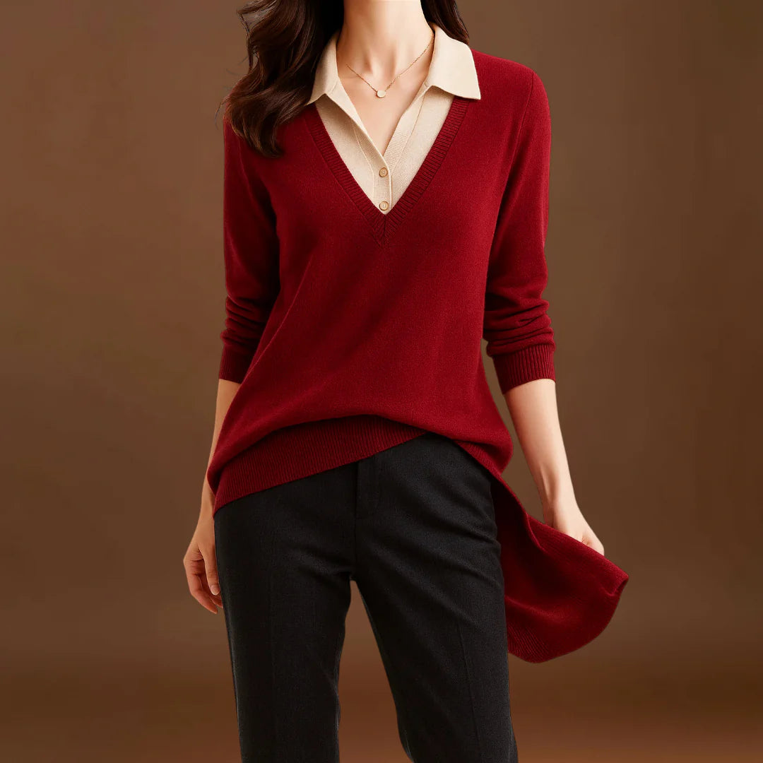 Gréti - Elegáns Pulóver