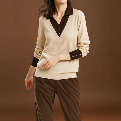 Gréti - Elegáns Pulóver