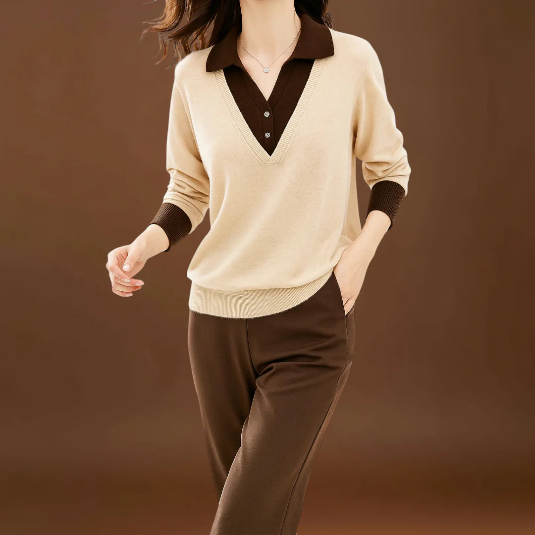 Gréti - Elegáns Pulóver