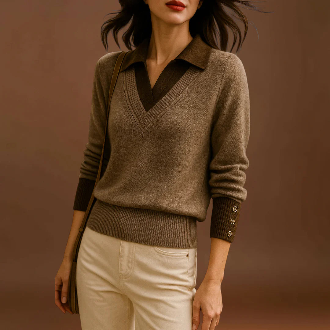 Gréti - Elegáns Pulóver