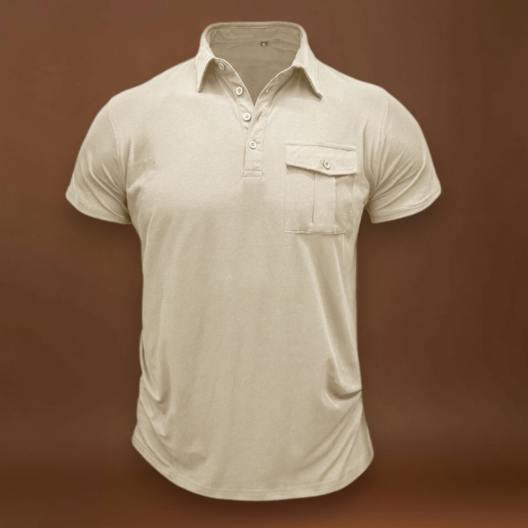 Lázár -Zsebes pamut póló