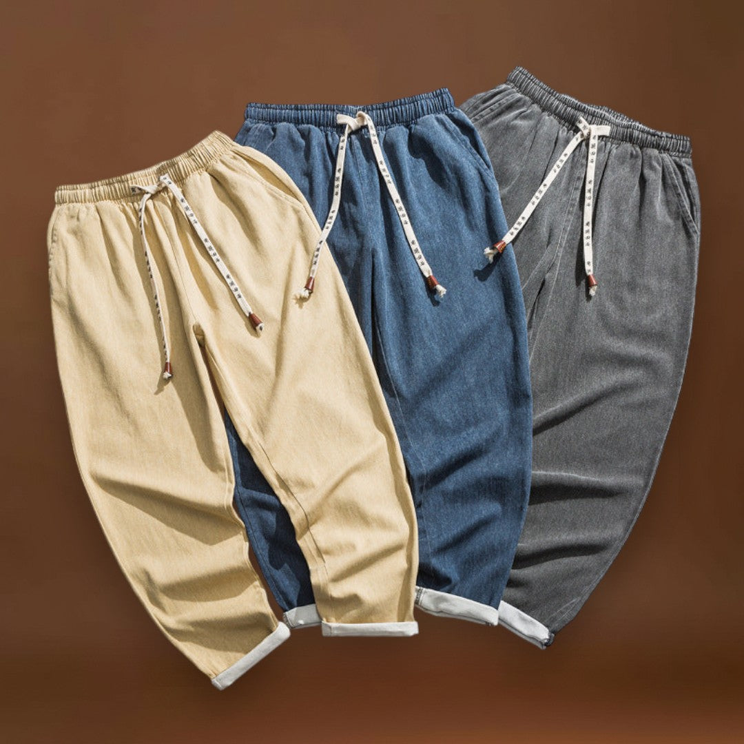 Ede - Kényelmes farmernadrág Kék