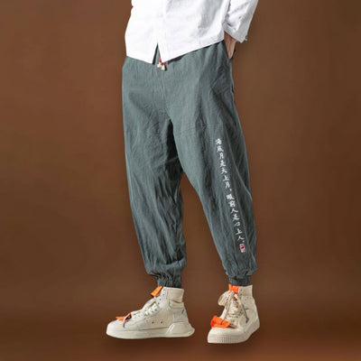 Csanádi - Kényelmes japán nadrág Fekete