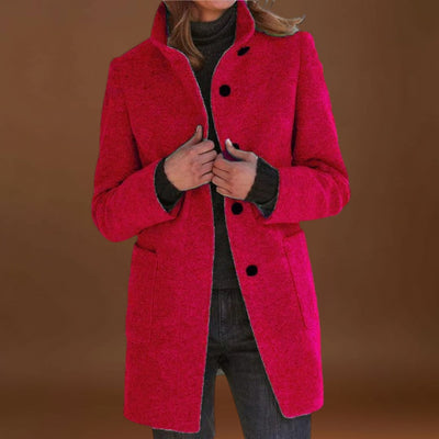 Kornélia  - Klasszikus gyapjúkeverék kabát