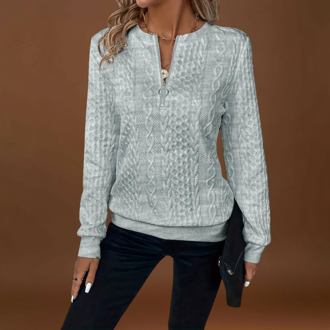 Enisa - Cipzáras Pulóver