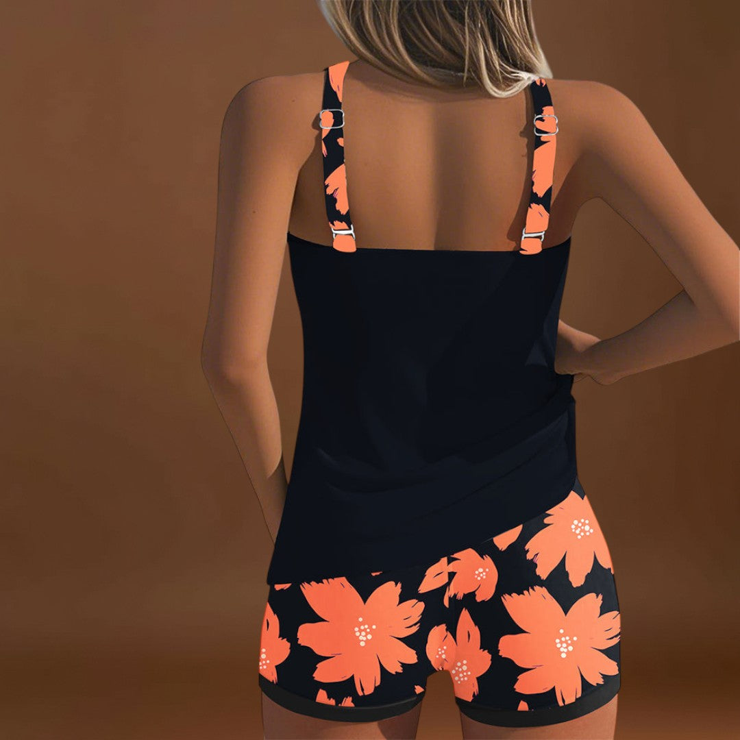 Gréta- U nyakú, ujjatlan tankini