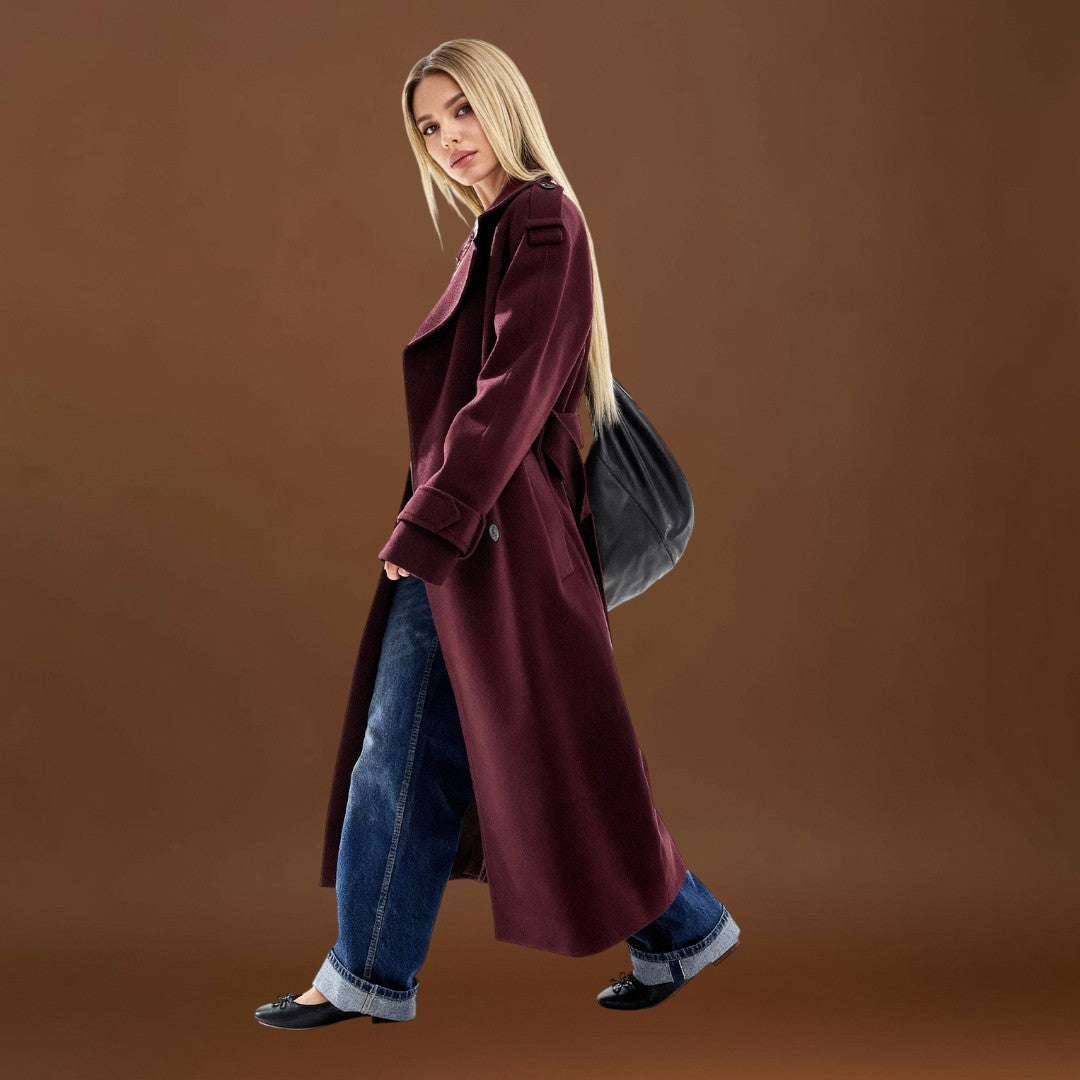 Júlia - Bordó Kabát