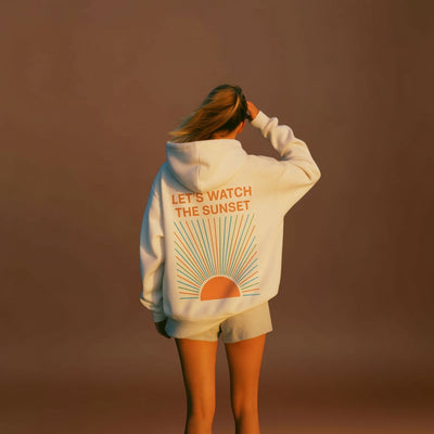 Imelda - A Nyugalom Kapucnis Pulóvere Naplementében