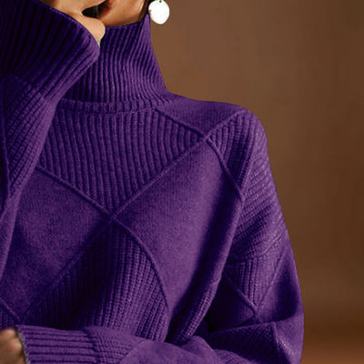 Ilza - Magas Galléros Pulóver