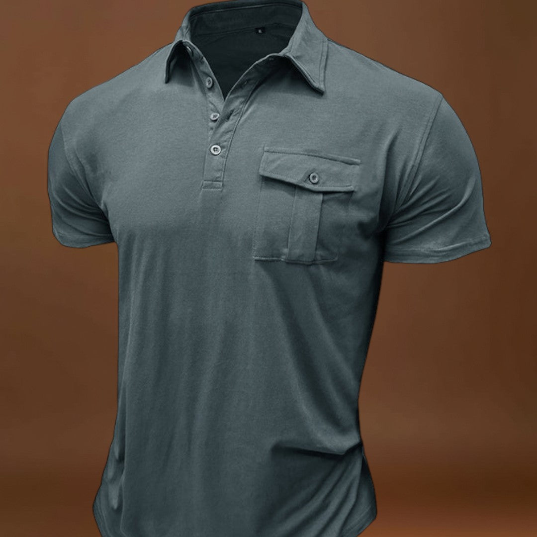 Lázár -Zsebes pamut póló