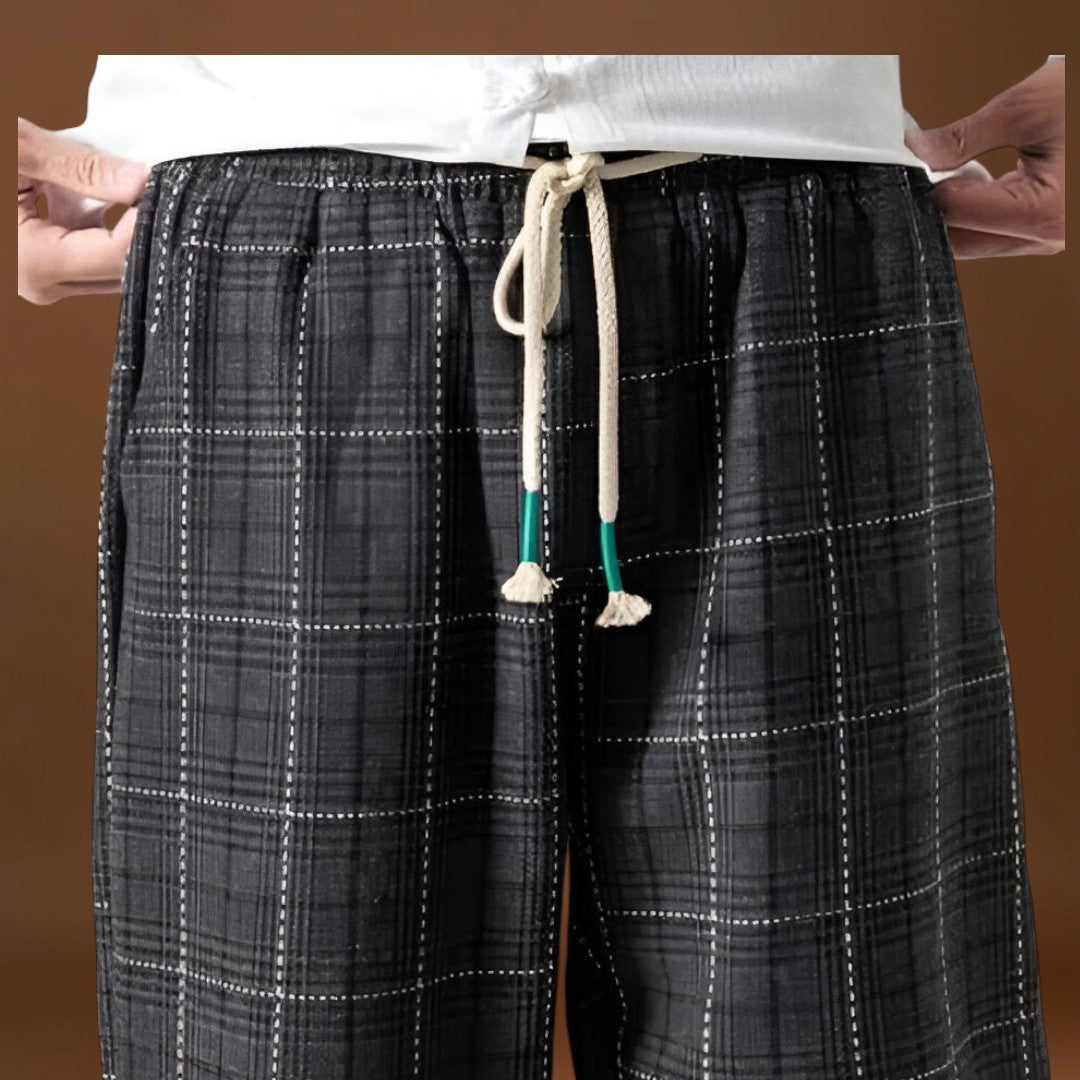 Cibor - Kényelmes pamut nadrágok Barna