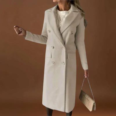 Larissa - Elegáns Gyapjú Kabát