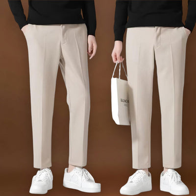 Detrik - Fekete pamut lezser nadrág