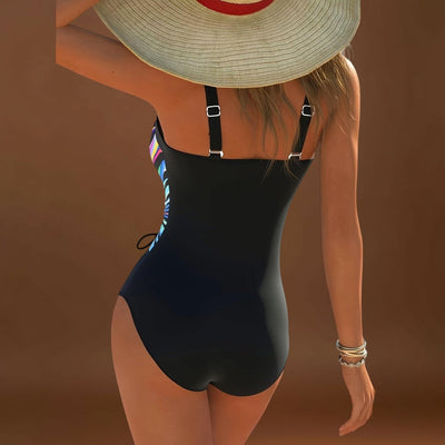 Tímea – Fürdőruha keresztbe nyíló dekoltázzsal