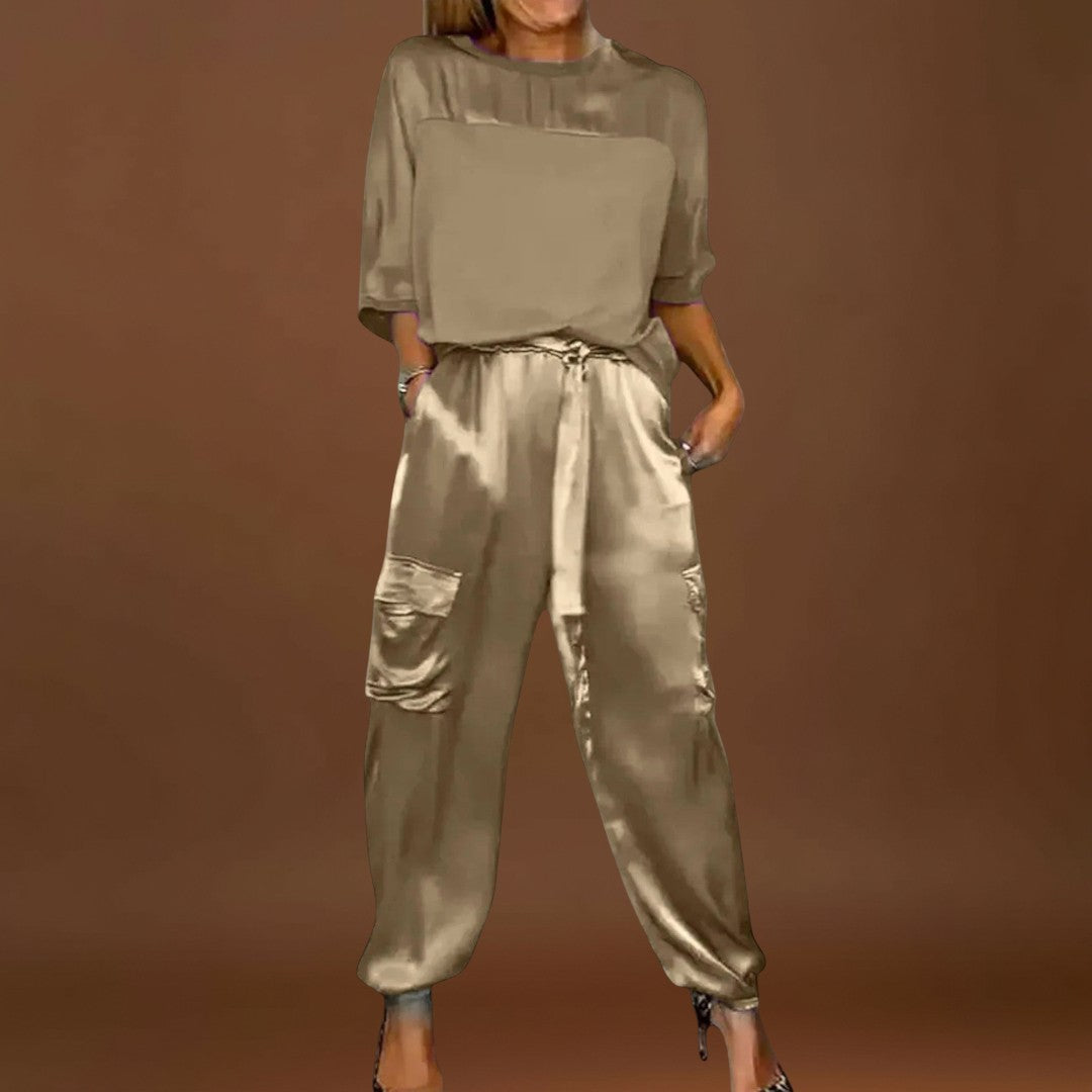 Dalida - 2 Részes Selyem Szett