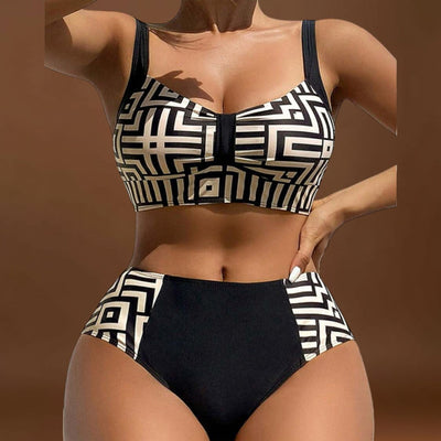 Helena - Elegáns, két részes bikini mintával