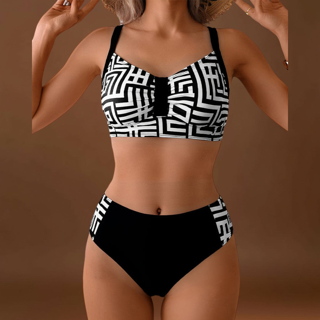 Helena - Elegáns, két részes bikini mintával