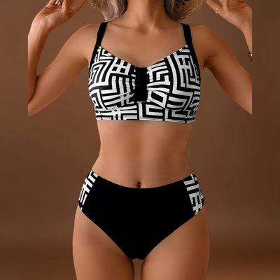 Helena - Elegáns, két részes bikini mintával