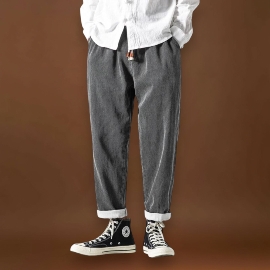 Ede - Kényelmes farmernadrág Kék