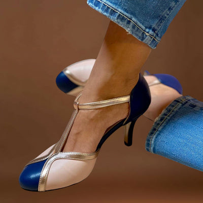 Etele – Magas sarkú T pánttal két színben