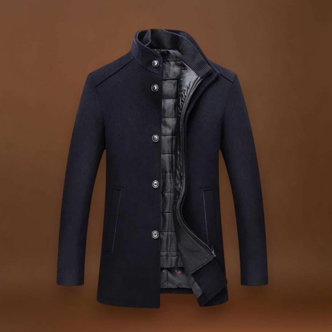 Köves - Télikabát Gyapjúból Gombokkal