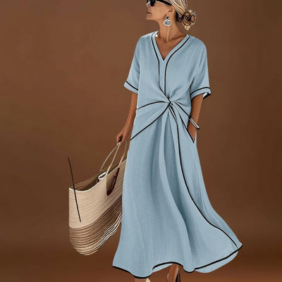 Kitti – Hosszú csíkos ruha