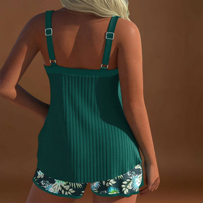 Kinga - Csíkos fürdőruha szett