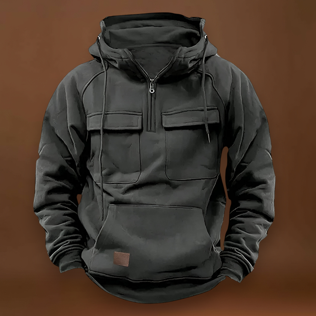 Márk - Magas Minőségű Taktikai Kapucnis Kabát