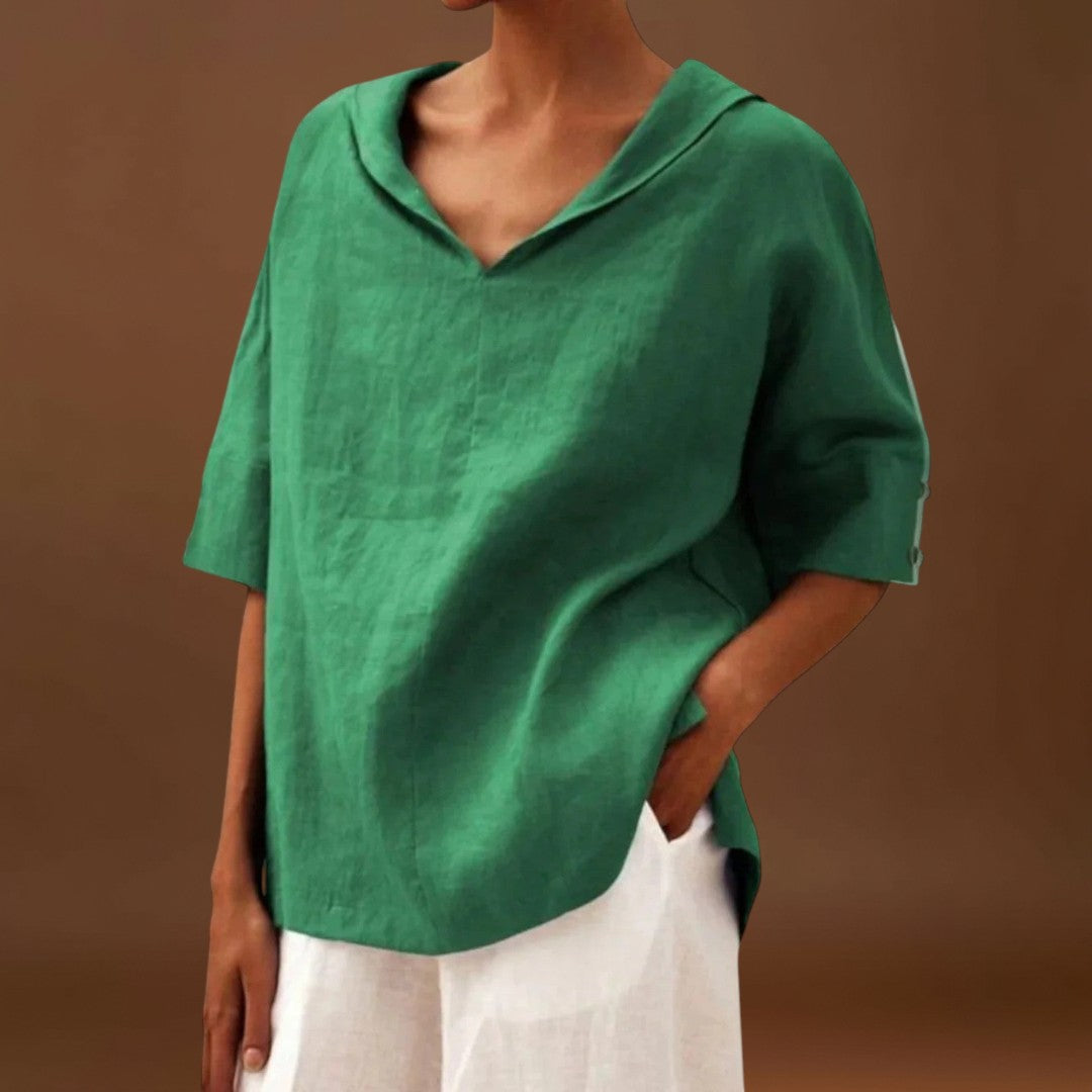 Fruzsi – Vászon Blúz